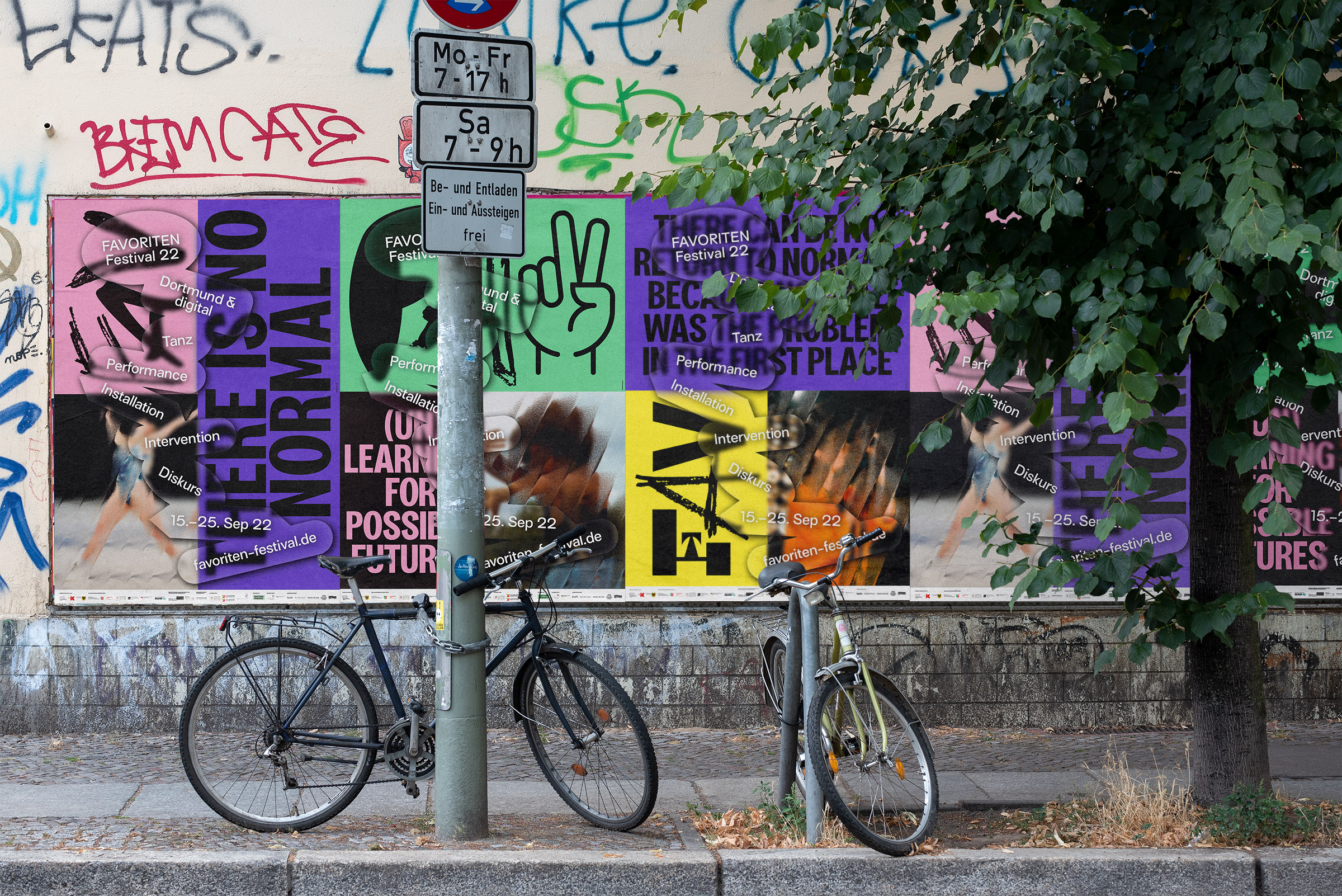Favoriten Festival Plakate